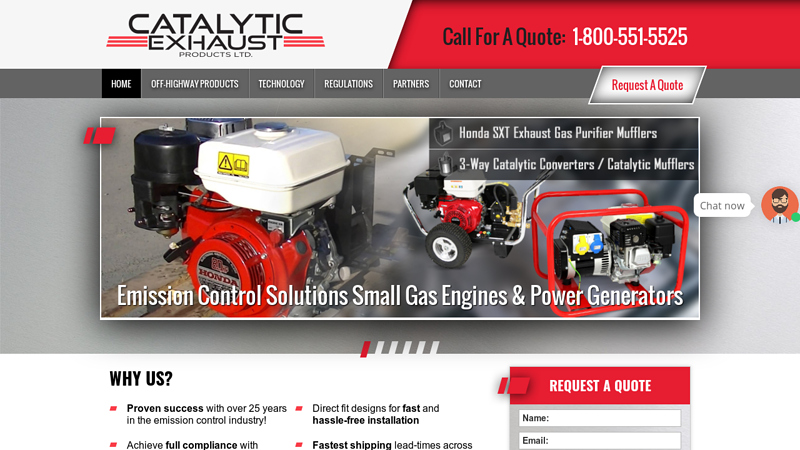 Catalytic Converters | Exhaust Scrubbers & Purifiers | Diesel Particulate Filter | Catalytic Exhaust Products Ltd