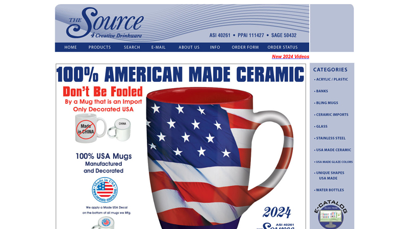 American Made Ceramic Manufacturer. Made in USA Mugs