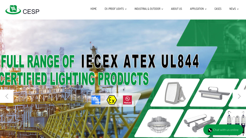 Explosion proof LED Lights | Hazardous Location Lighting - CESP Ex