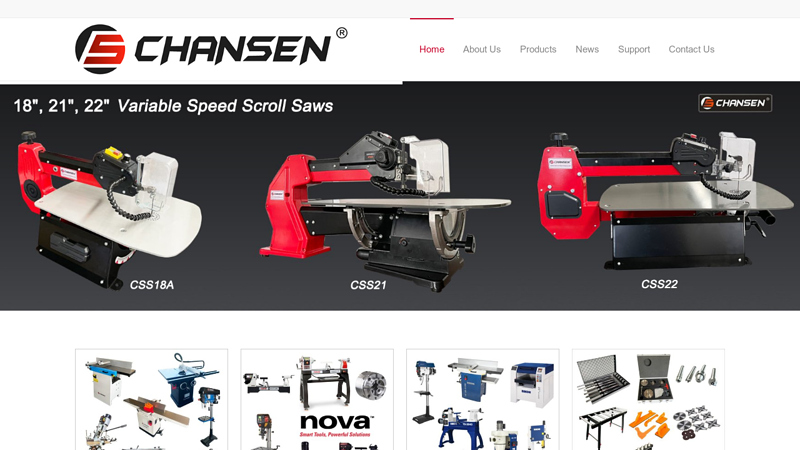 CHANSEN Woodworking Machine Tools & Woodworking Equipment