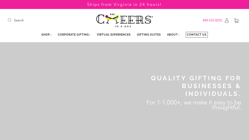 Cheers in a Box | Custom Gifting & Virtual Experiences