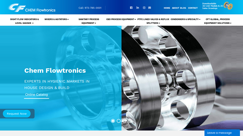 Chemical Process Parts Manufacturer | CHEM Flowtronics