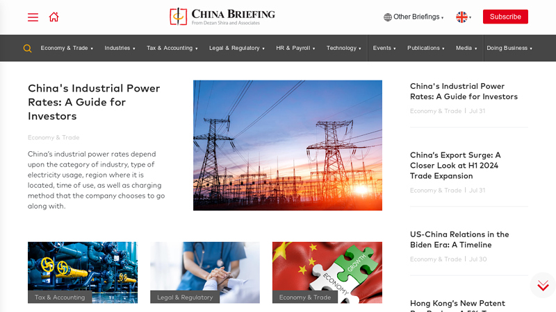 Business, Legal, Tax, Accounting, HR, Payroll News | China Briefing