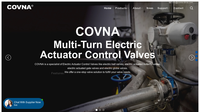 Actuator Control Valves Manufacturer - China COVNA Official Site