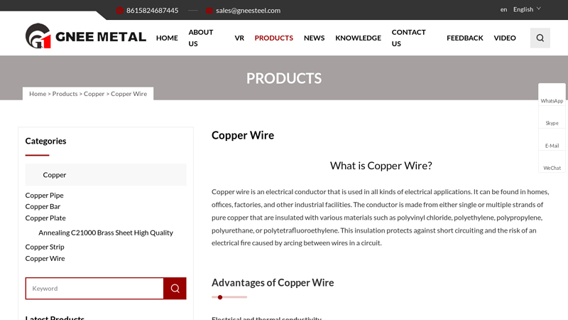 Image of China Copper Wire Manufacturers Suppliers Factory