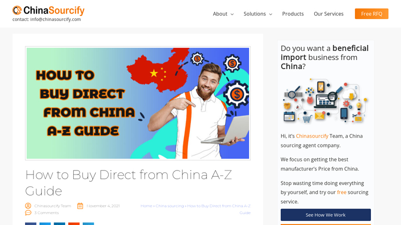 Image of How to Buy Direct from China A-Z Guide