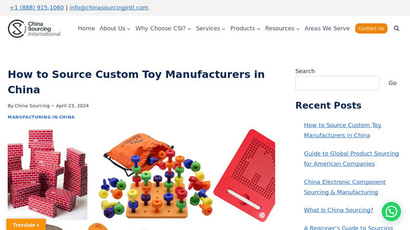 Image of Toy Manufacturers In China