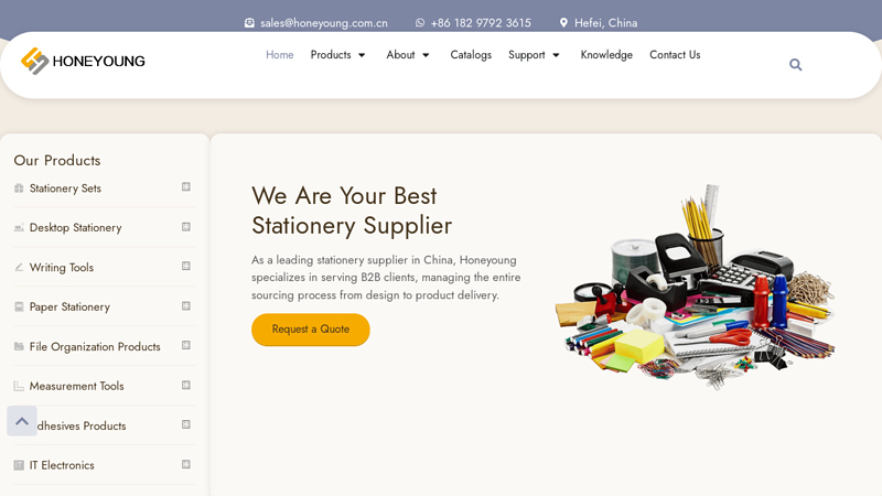 Image of Honeyoung: Stationery Supplier Trusted by 5K+ B2B Partners