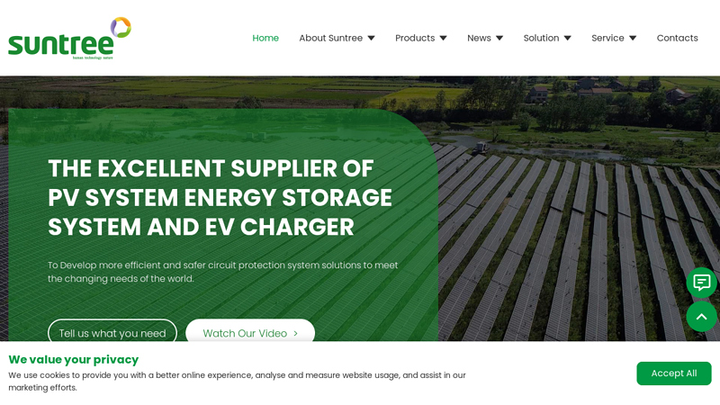 Photovoltaic and Energy Storage Systems, Electric Vehicle Chargers