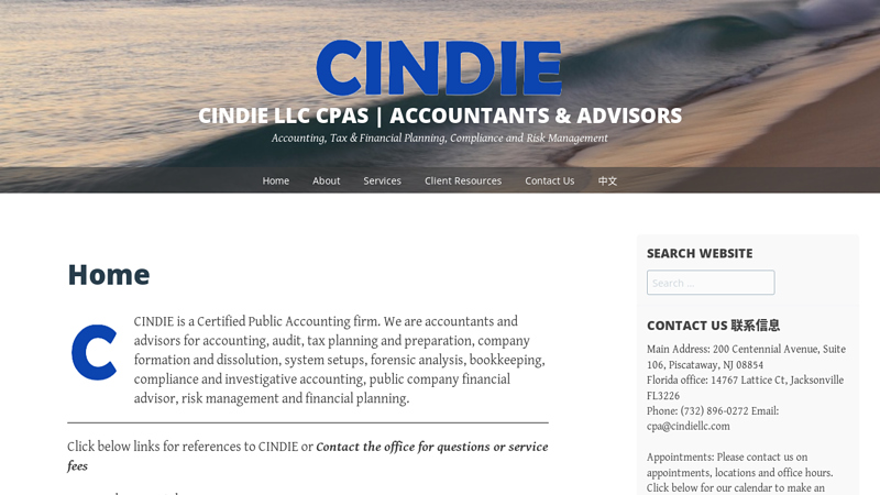 Cindie LLC CPAs | Accountants & Advisors | Accounting, Tax & Financial Planning, Compliance and Risk Management