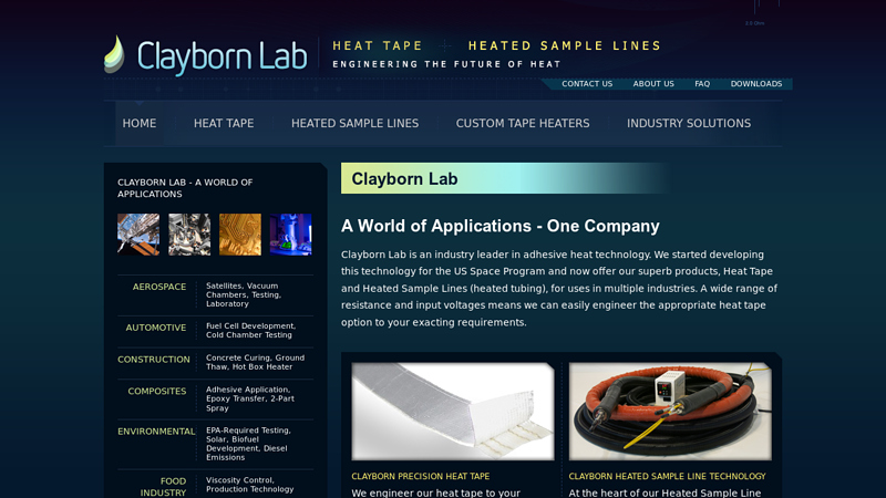 Clayborn Lab - Delivering precision heat control for all industries