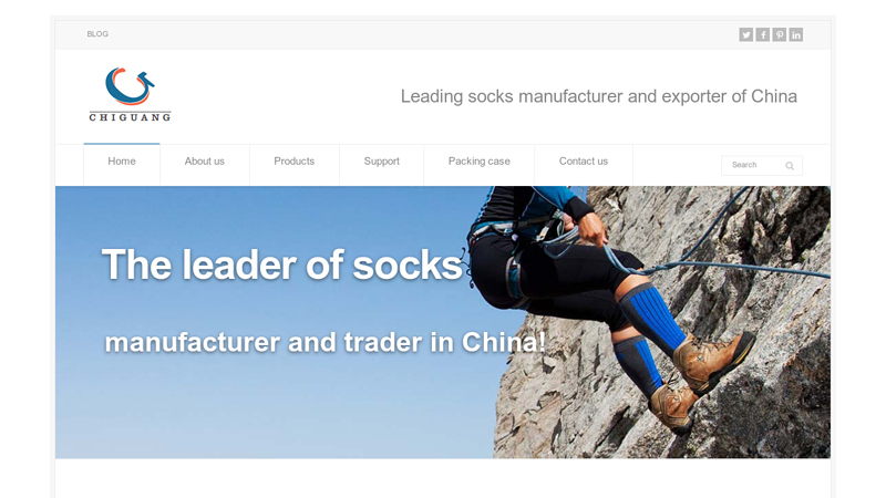 Leading socks manufacturer and exporter in china - Shanghai Chiguang Industry Co., Ltd.