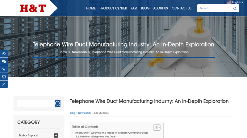 Image of Telephone Wire Duct Manufacturing Industry: An In-Depth Exploration