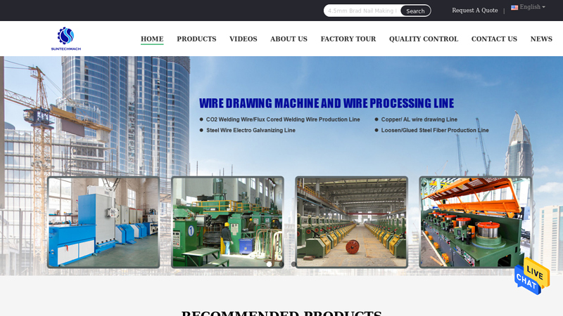 Quality Wire Drawing Machine & Brad Nail Making Machine factory from China