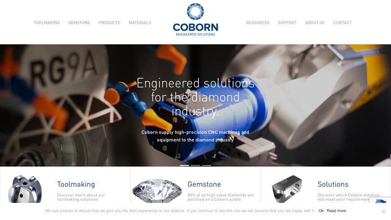 Coborn Engineering - Engineered Solutions for the Diamond Industry