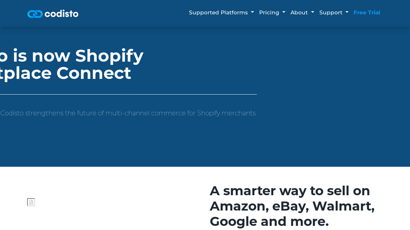 Codisto | Smarter Multichannel for Amazon, eBay, Walmart and Google