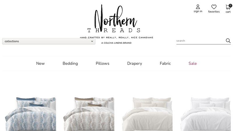 Colcha Linens - Manufacturer & Designer of Fine Bedding Made in Canada.