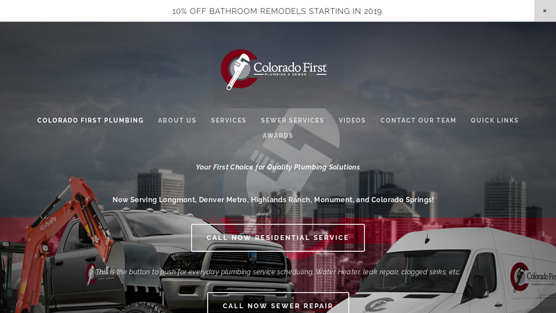 Colorado First Plumbing & Sewer LLC.