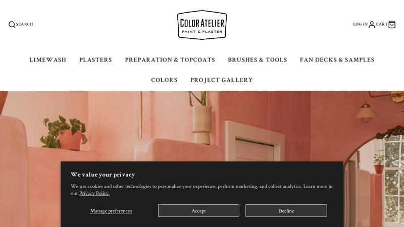 Color Atelier Lime Paint & Plaster | United States