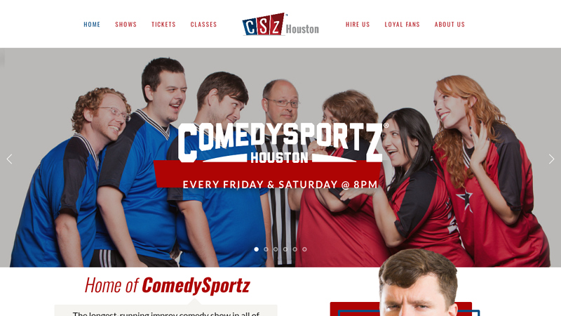 CSz Houston | Home of ComedySportz | Home of ComedySportz - Houston