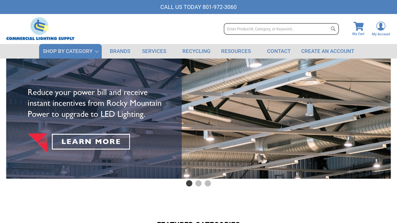 Commercial Lighting Supply | Home page