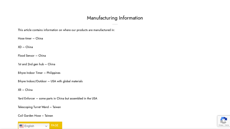 Image of Manufacturing Information