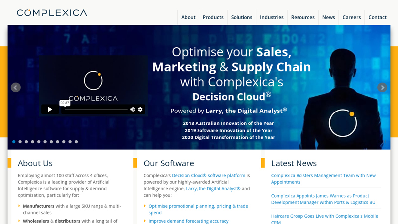 Supply & Demand Optimisation | Complexica