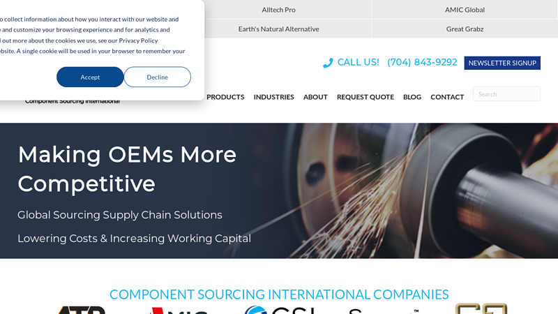 Global Sourcing & Supply Chain | Component Sourcing International