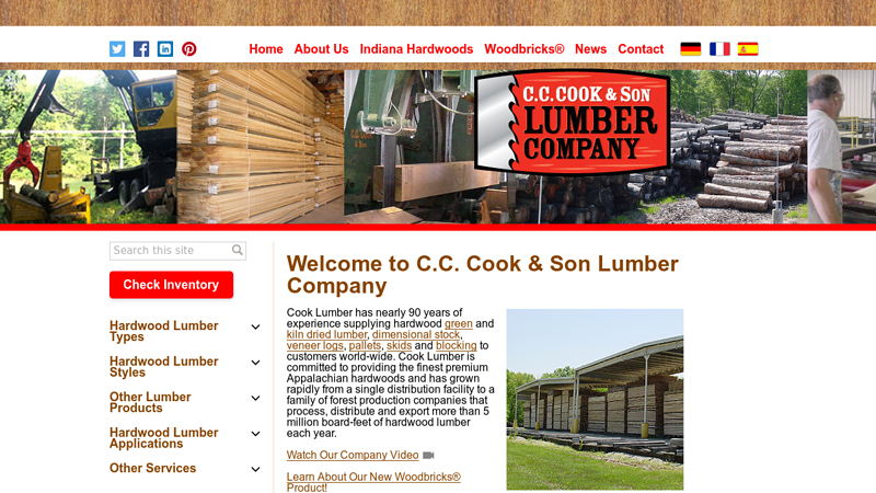 Hardwood Lumber Company & Lumber Yard - Cook Lumber