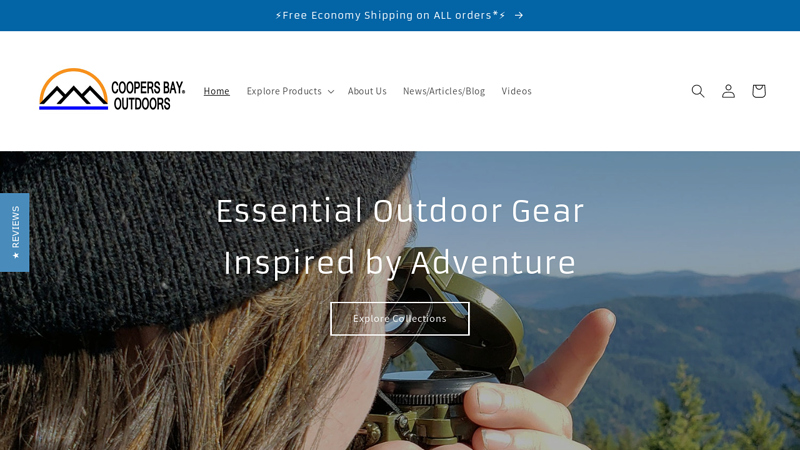 Premium Adventuring Gear for the Outdoor Enthusiast C Coopers Bay Outdoors