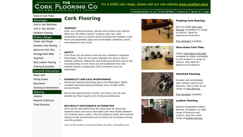 Cork Flooring - Cork Floating Floors & Cork Tiles