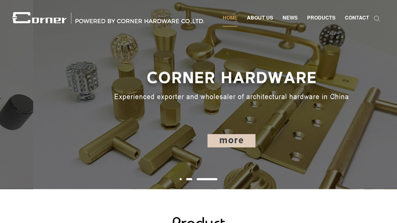 Hardware Manufacturer | Hardware Factory - Corner Hardware