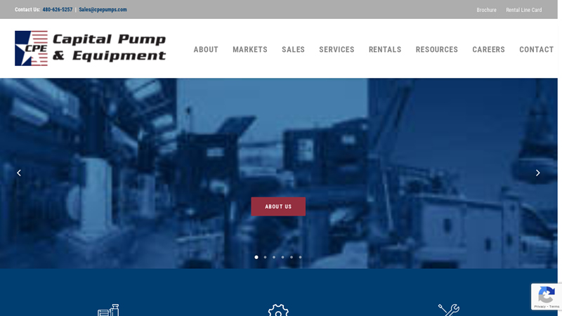 Capital Pump & Equipment | Pump Distribution & Rental Company