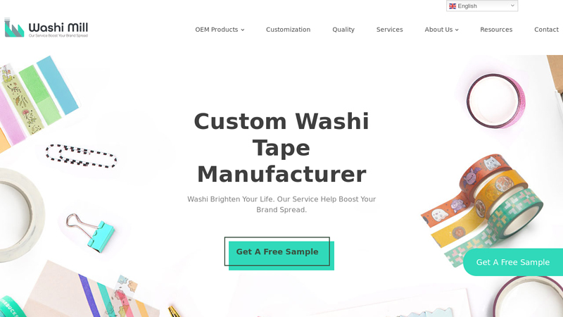 Trusted Washi Tape Manufacturer | Washi Mill