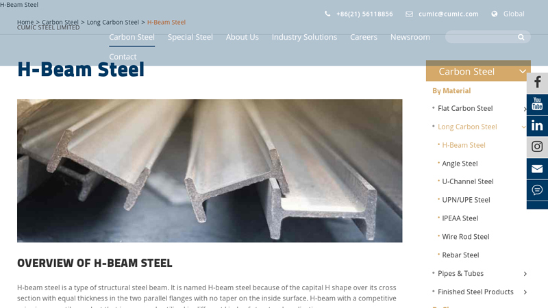 Image of CUMIC Steel: China & Global Steel Supplier, Carbon Steel & Special ...