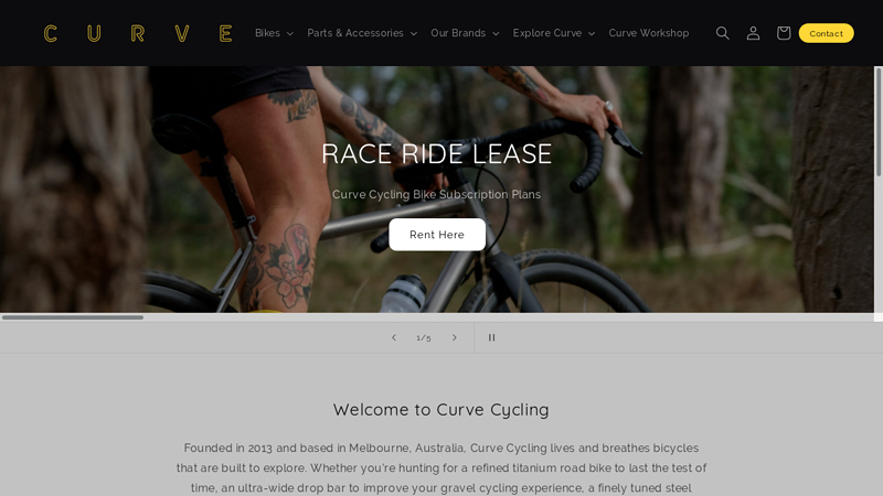 Curve Cycling | Titanium, Steel & Carbon Dream Bicycle Makers