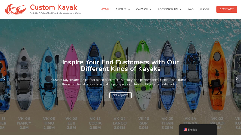 Kayak Manufacturer, China Kayak Factory - Custom Kayak Manufacturer