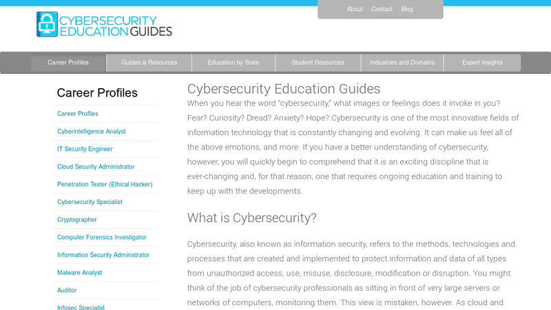 Cybersecurity Education Guides | Resources for Cyber Degree Programs