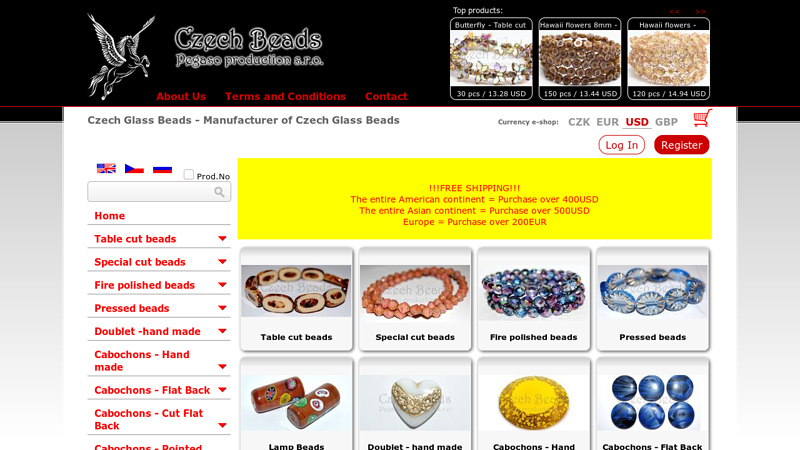 Czech Glass Beads - Manufacturer of Czech Glass Beads