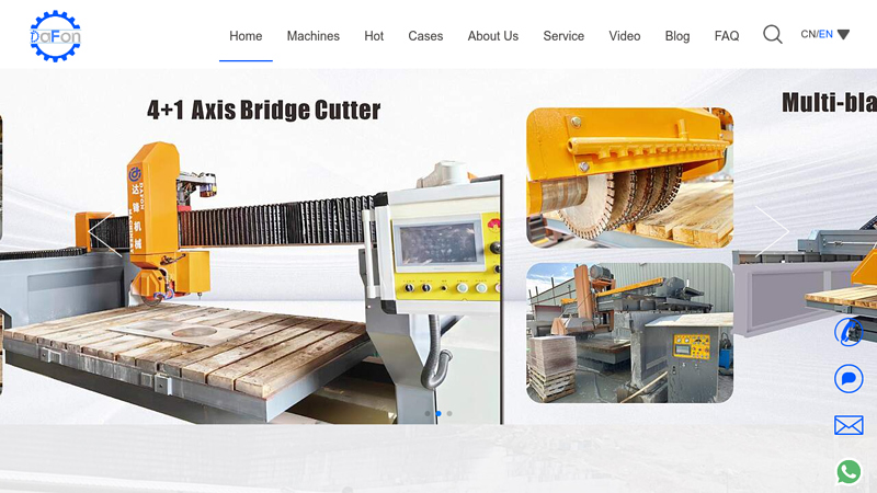 Stone Cutting Machine,CNC Bridge Saw Cutter Manufacturer-DAFON