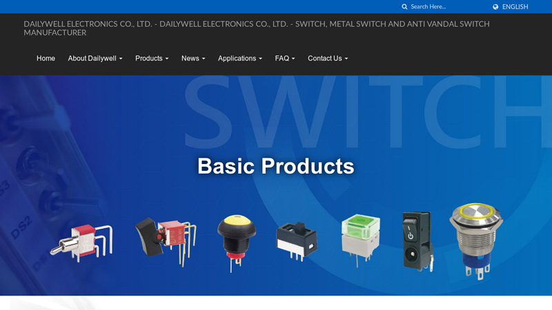 Quality Toggle Switch | Switch Manufacturing & Supply - DAILYWELL