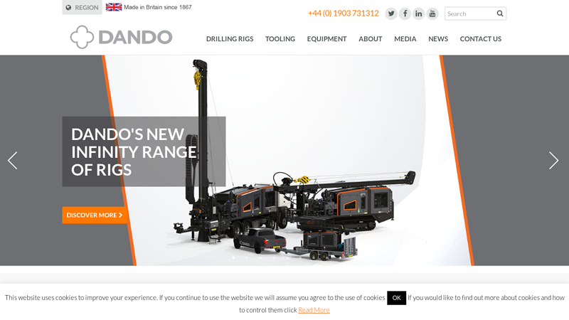 Drilling Rig Manufacturer | Dando Drilling International