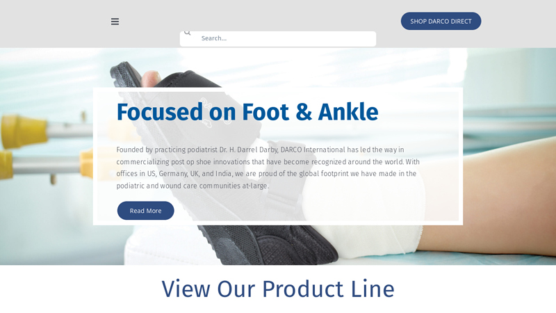 DARCO International | Post Op, Wound Care, Trauma Foot Care