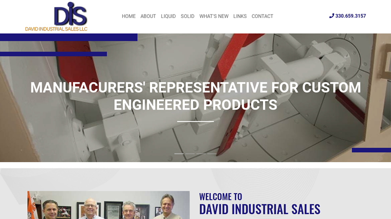 David Industrial Sales | Mixers | Feeders | Heat Exchangers | Heat Exchangers | High Shear Mixers | Industrial Sales Ohio