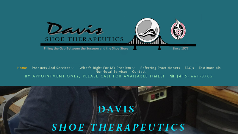 Davis Shoe TherapeuticsDavis Foot Comfort Center