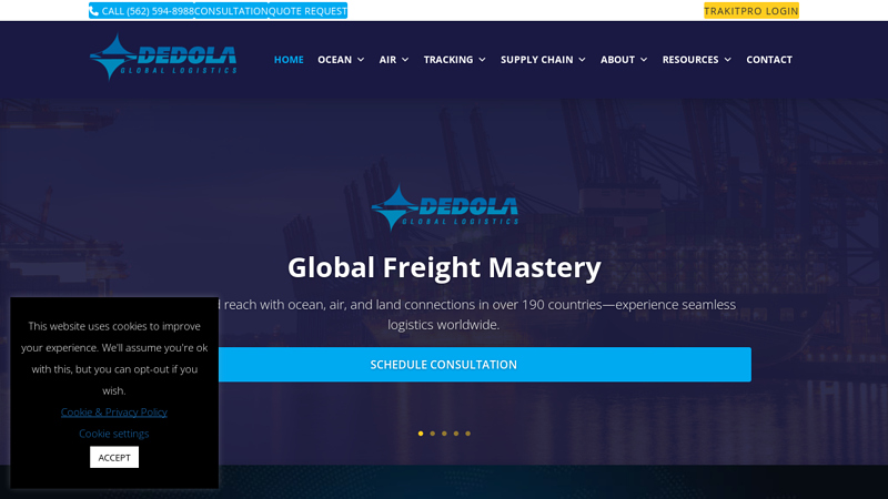 International Freight Forwarder | Dedola Global Logistics