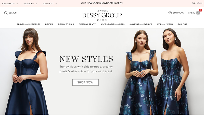 Bridesmaid Dresses & Wedding Dresses | Online Bridal Boutique | The Dessy Group