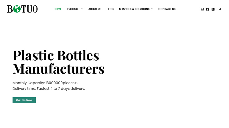 Image of Top OEM Plastic Bottles Manufacturers Wholesale in China