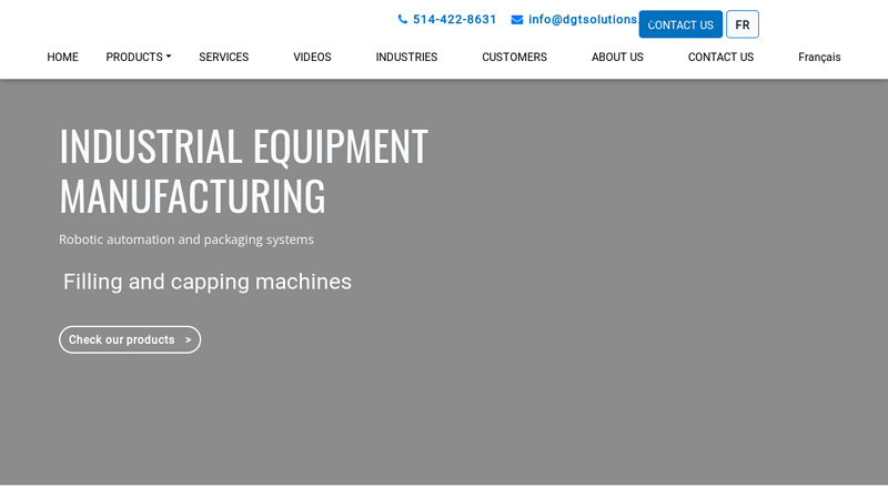 Robotic and Packaging Manufacturer Canada