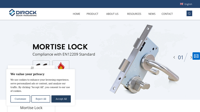 Door Hardware Manufacturer - Dirock